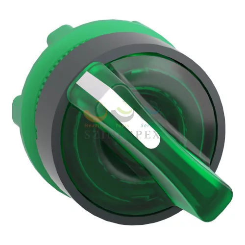 Schneider Electric harmony műanyag világító választókapcsoló fej, Ø22, 2 állású, zöld