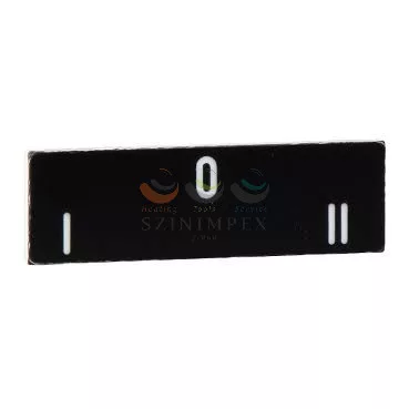 Schneider Electric címke I-O-II jelöléssel 8 × 27 mm ZBY02186