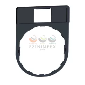   Schneider Electric harmony címketartó 30 × 40 mm, Ø22 készülékekhez, 8 × 27 mm felirati címke nélkül
