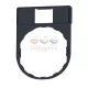 Schneider Electric harmony címketartó 30 × 40 mm, Ø22 készülékekhez, 8 × 27 mm felirati címke nélkül