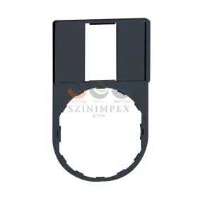   Schneider Electric harmony címketartó 30 × 50 mm, Ø22 készülékekhez, 18 × 27 mm felirati címke nélkül