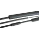 TRACON zsugorcső fekete gyantás 16 mm/4 mm-átmérő 1 m 4:1-zsugor közepes falú melegzsugor ZS16/4R