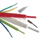 TRACON zsugorcső sárga 38,1 mm/19 mm-átmérő 1 m 2:1-zsugor vékonyfalú melegzsugor ZS381S