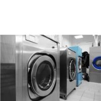 Industrial washing machine heating elements