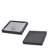 300x300-as főzőlap éles peremmel 